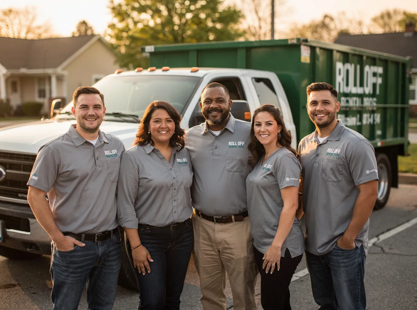 Roll Off Dumpster Rental company in Garciasville, TX